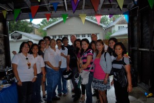 Staff and some patients