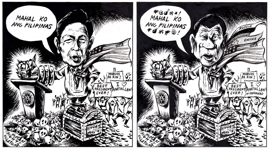 The Philippine Reporter - Will Duterte declare Martial Law like Marcos?