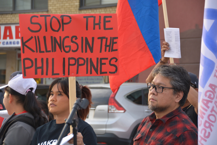 The Philippine Reporter - Martial Law Rally in Toronto