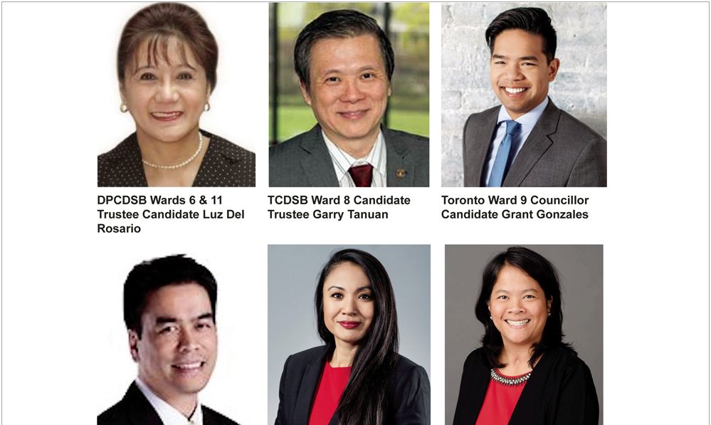 The Philippine Reporter - 6 Filipino Canadians seek civic elective posts